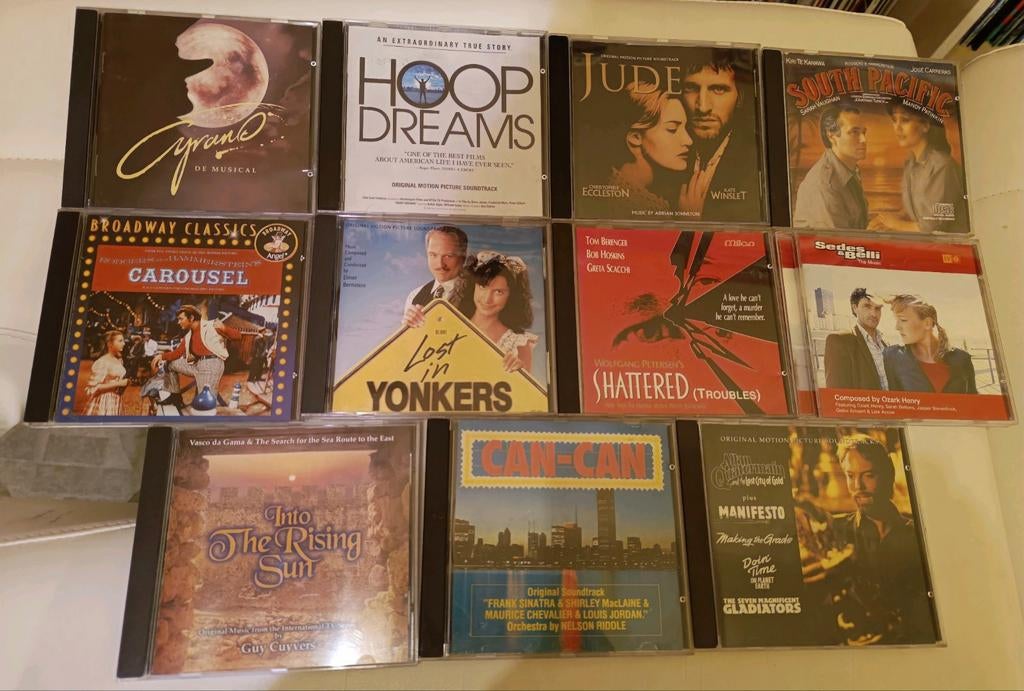 10 cd's met filmmuziek of seriemuziek, Enlèvement ou Envoi