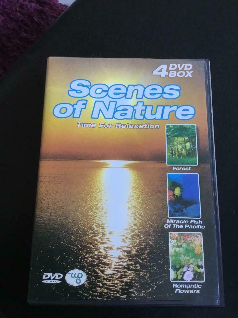 Dvd box Scenes of Nature 4 dvd’s, Cd's en Dvd's, Dvd's | Muziek en Concerten, Alle leeftijden, Ophalen of Verzenden