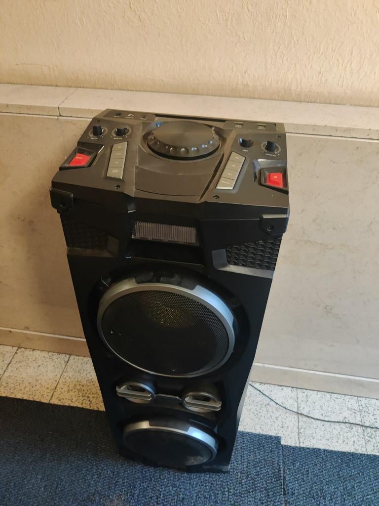 MAXISOUND ESSENTIAL - Music Tower - 200W - Bluetooth - Ence, TV, Hi-fi & Vidéo, Enlèvement ou Envoi, Utilisé, Amplificateur ou Tuner