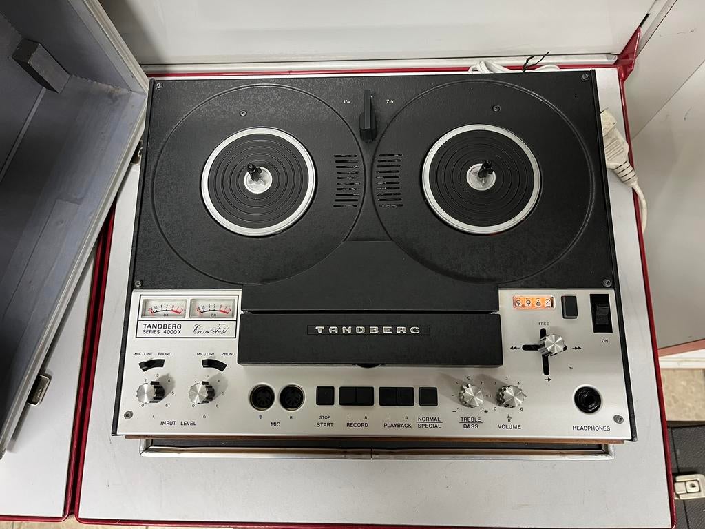 Tandberg Series 4000X — 4-sporige bandrecorder - jaren 60, Audio, Tv en Foto, Ophalen, Bandrecorder