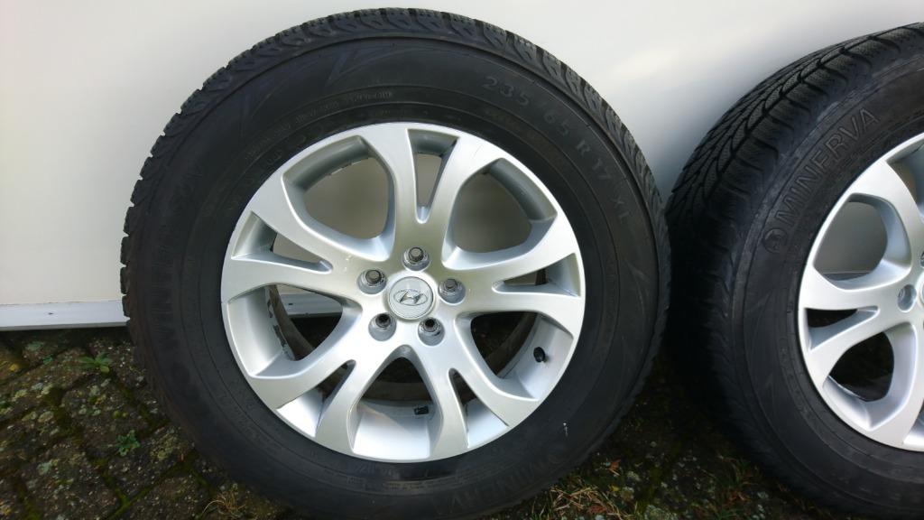 17'' x 7J  winterwielen Hyundai steek 5x114.34 ET35 67.4mm, Ophalen, Gebruikt, Overige automerken
