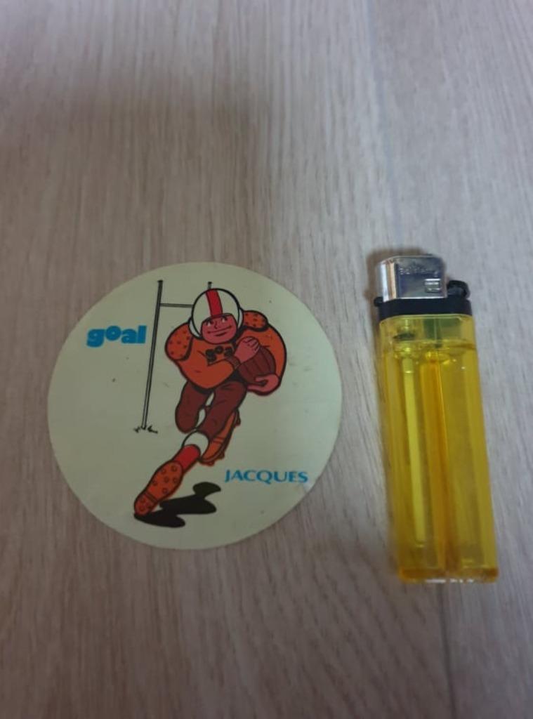 Sticker Jacques chocolade, Verzamelen, Ophalen of Verzenden