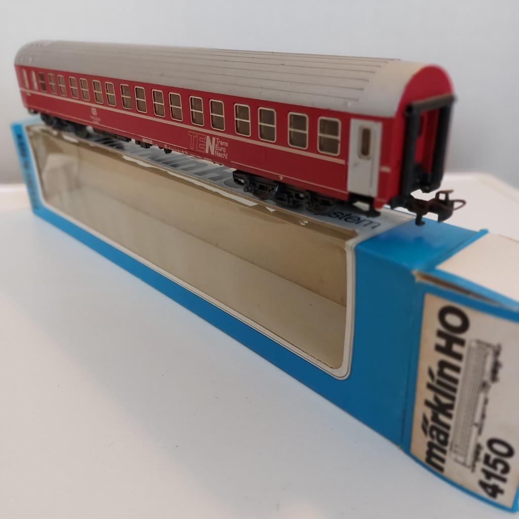 4150 Marklin HO - Trans Europe Express wagen (E2500337, Hobby & Loisirs créatifs, Trains miniatures | HO, Comme neuf, Wagon, Märklin