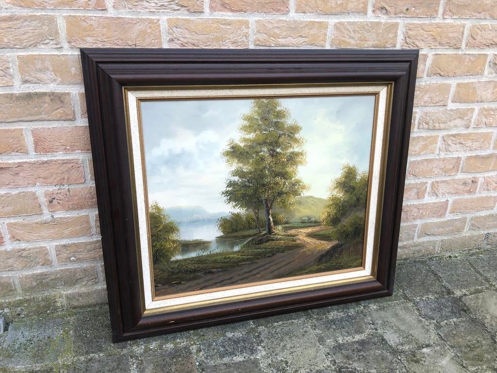 Schilderij Brough, Ophalen