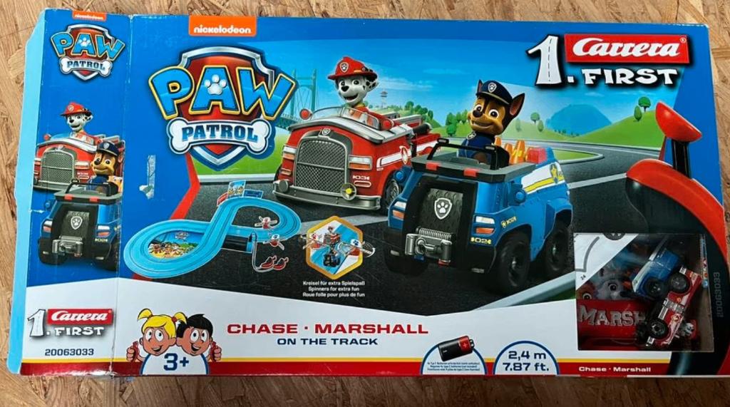 Carrera Circuit de course FIRST - Paw Patrol, Ophalen, Zo goed als nieuw, Racebaan, Carrera
