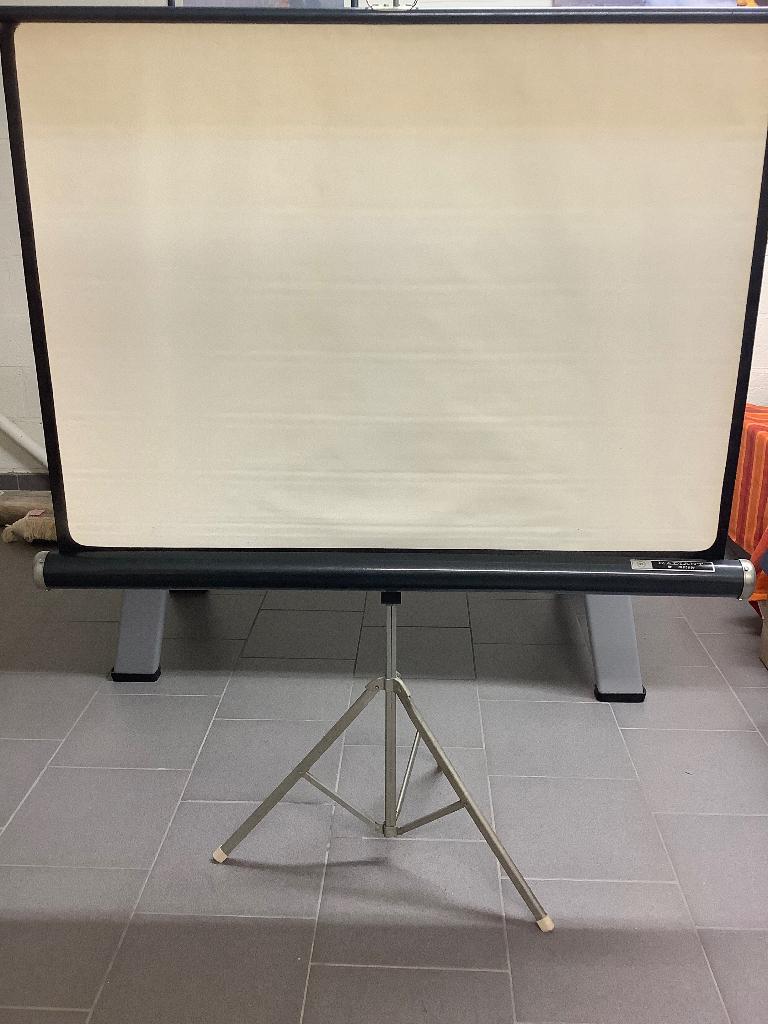 Ecran de projéction vintage, Enlèvement, Manuel, Utilisé