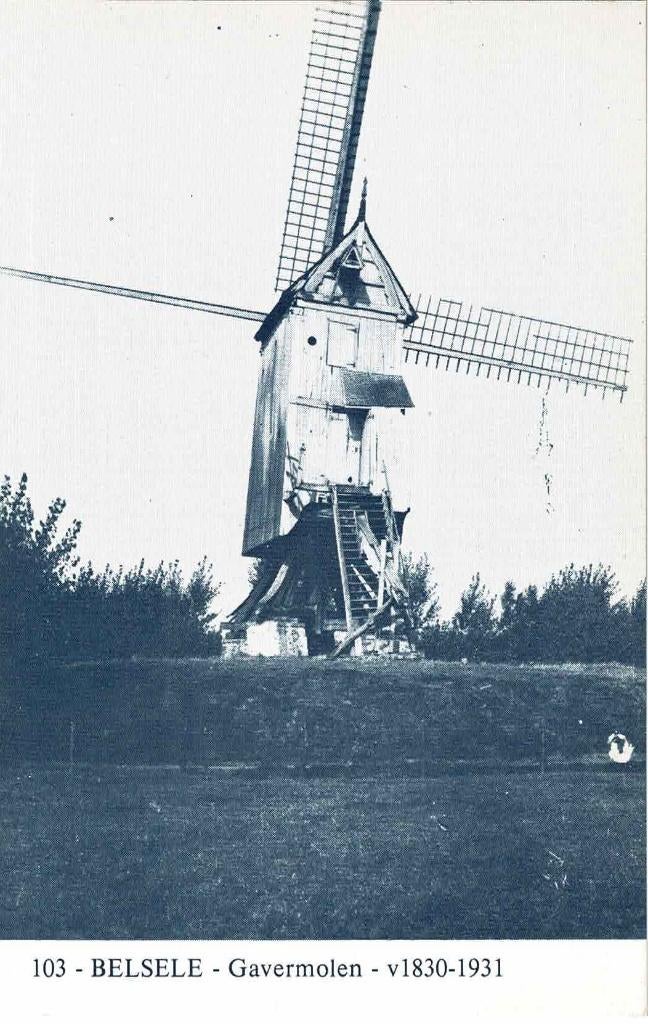 Belsele - Gavermolen, Ophalen of Verzenden, 1960 tot 1980, Ongelopen, Oost-Vlaanderen