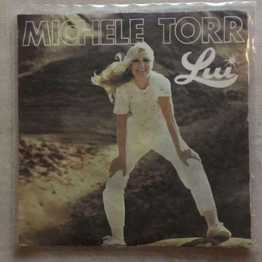 7" Michele Torr - Lui (AZ 1980) VG+, Envoi, 7 pouces, Pop, Single