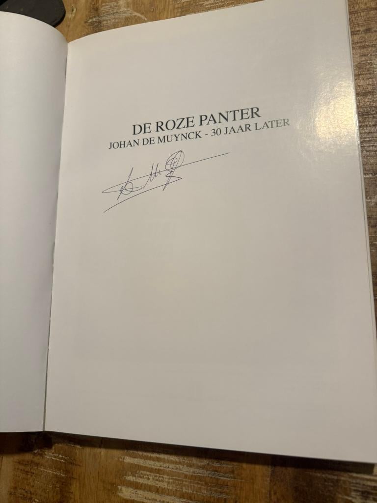 De roze Panter, Johan De Muynck - 30 jaar later - W Cardon, Lopen en Fietsen, Ophalen of Verzenden, Zo goed als nieuw, Willy Cardon