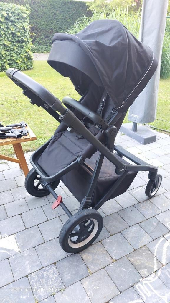 Thule Sleek met tweede zitje - beste voor twee/tweeling, Ophalen, Gebruikt, Overige merken, Verstelbare rugleuning