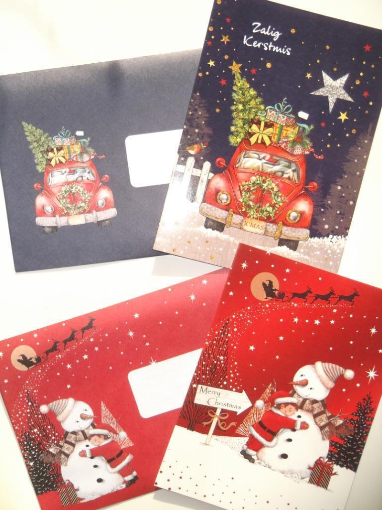 Kerst- en Nieuwjaarskaarten - Cartes de Noël et du Nouvel An, Ophalen of Verzenden, Nieuw