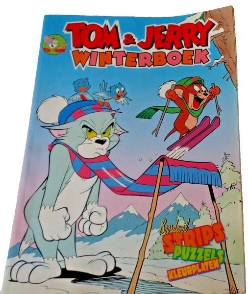 Tom & Jerry Winterboek 2 2001 Stripalbum Warner Bros, Boeken, Verzenden, Eén stripboek, Zo goed als nieuw, Diverse Auteurs