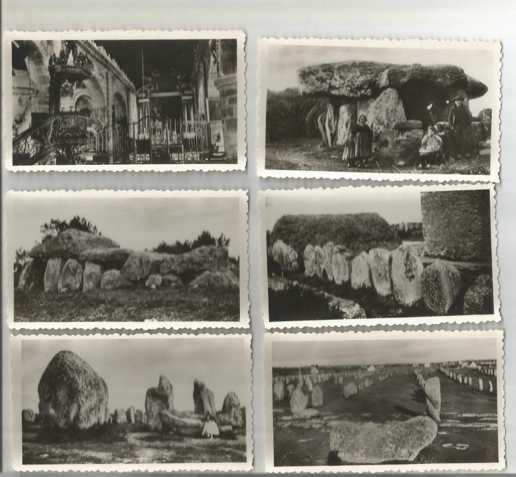 Mes souvenirs de Carnac - 12 antieke fotokaarten, Verzamelen, Gebruikt, Foto, Voor 1940, Buitenland