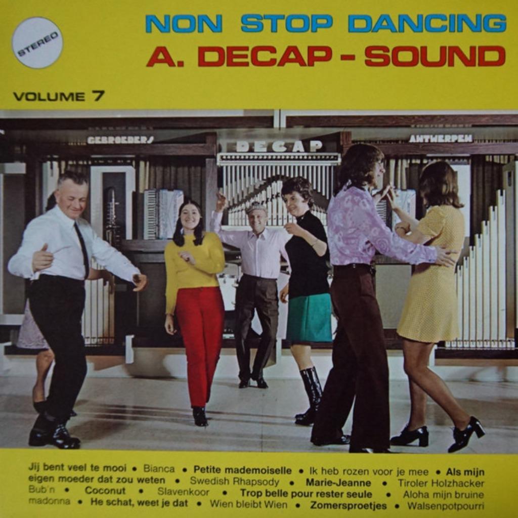 Decap Organ Antwerp ‎–A. Decap - Sound Non-Stop Dancing Vol7, Ophalen of Verzenden, Nieuw in verpakking, 12 inch