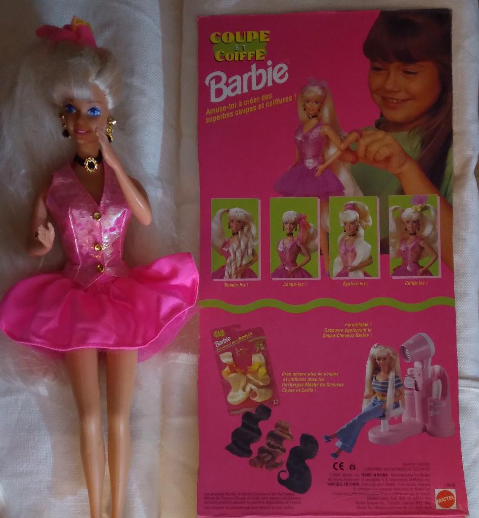 Barbie - Coupe et Coiffe #12639 (1994), Enfants & Bébés, Jouets | Poupées, Utilisé, Barbie, Enlèvement