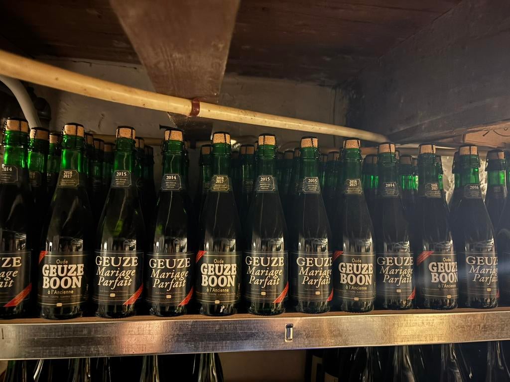 Diverse flesjes Geuze Boon + Mariage Parfait, Verzamelen, Ophalen, Flesje(s)