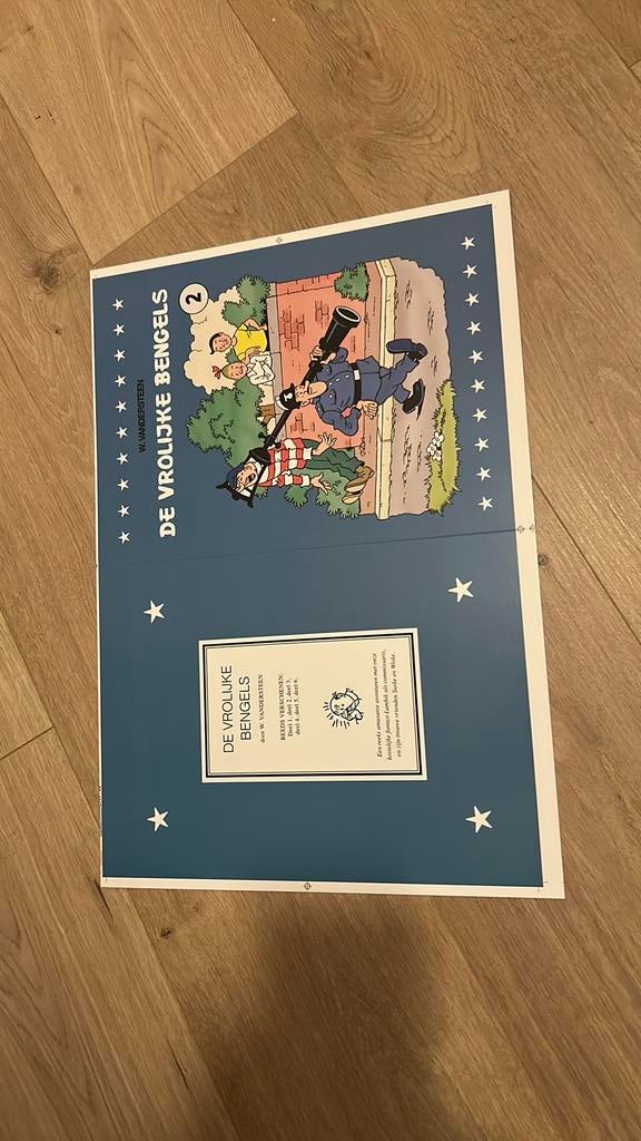 Willy vandersteen vrolijke bengels proefdruk kaft, Ophalen of Verzenden, Nieuw