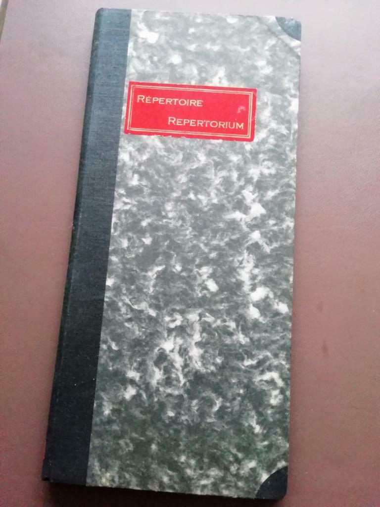 Vintage Telefoon Repertoire  Repertorium, Antiek en Kunst, Ophalen of Verzenden