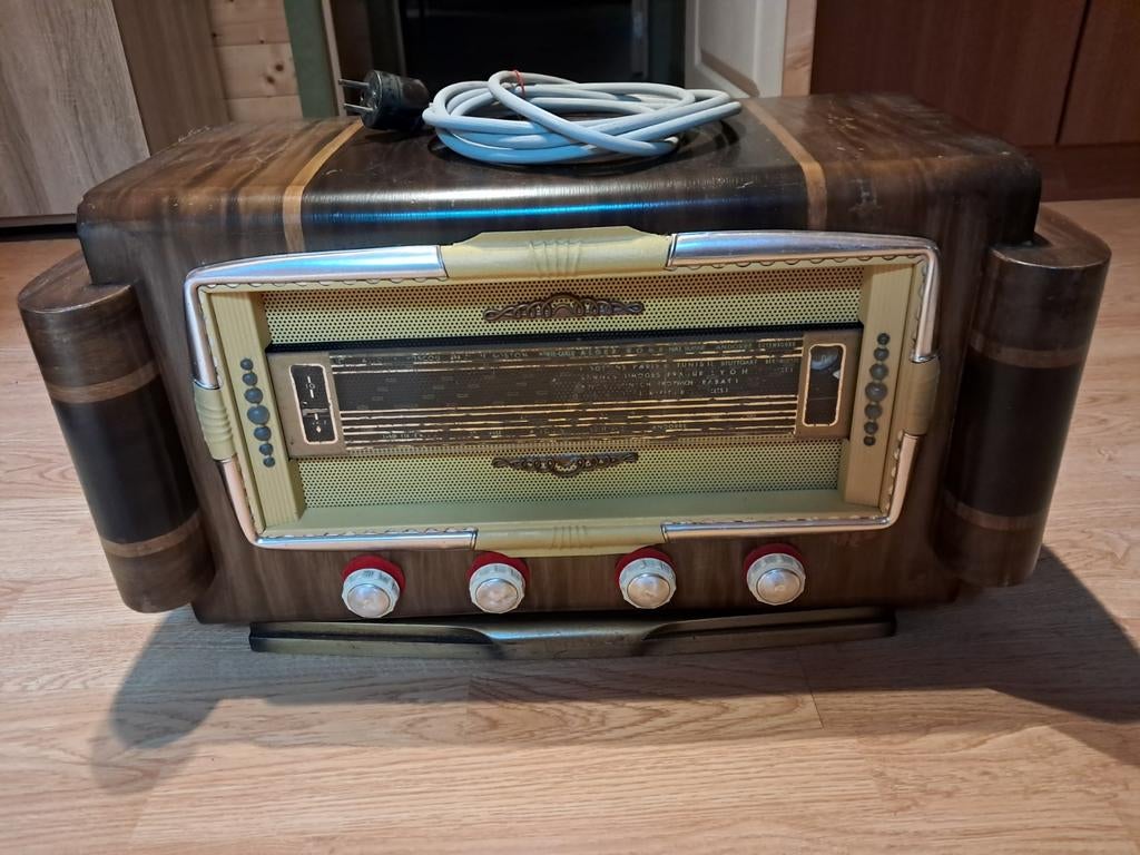 Vintage Océanic type 55-280 buizenradio 1952, Antiek en Kunst, Ophalen