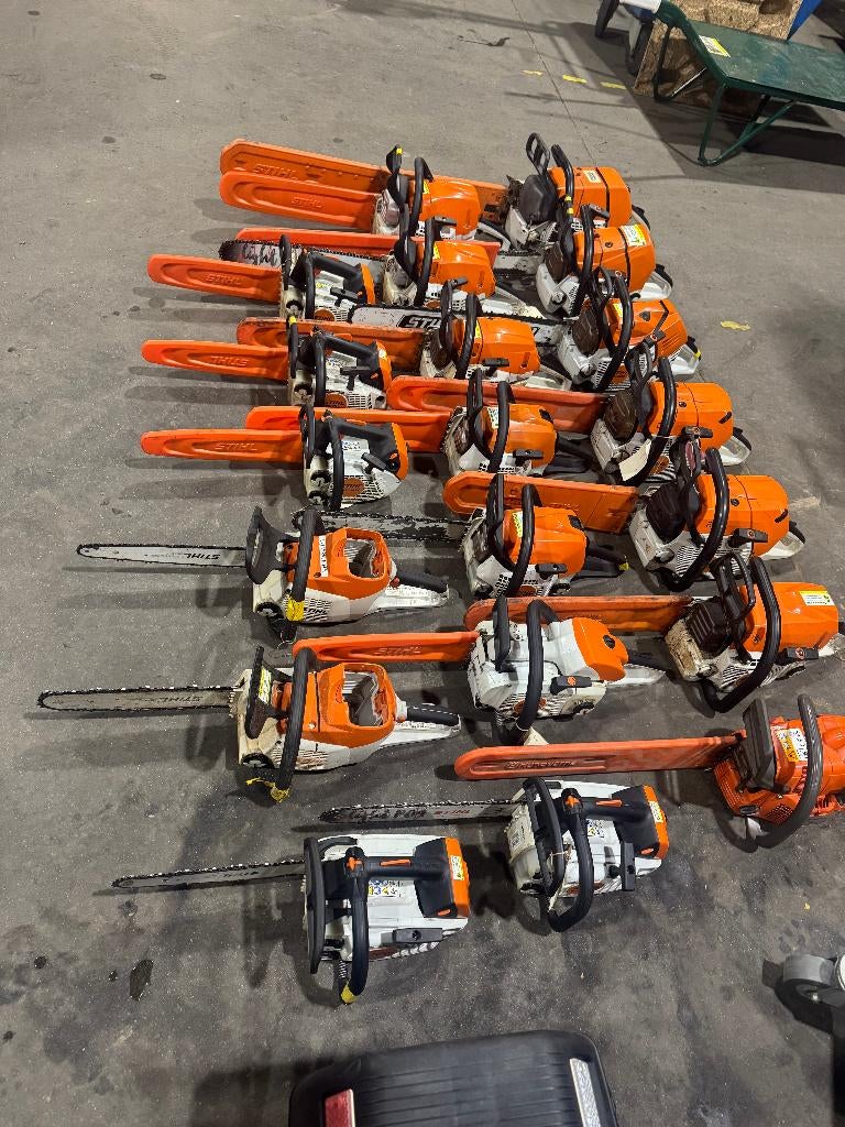 Stihl boomzagen MS, Ophalen