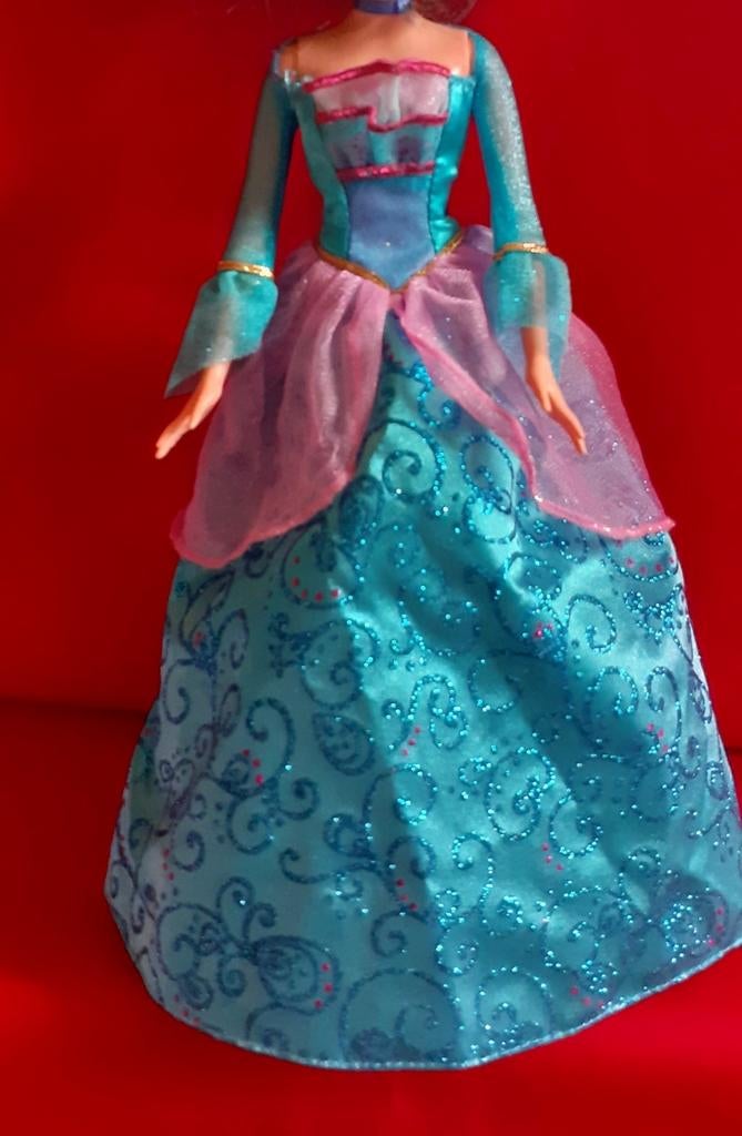 Robe longue princesse pour poupée barbie, Enlèvement ou Envoi, Utilisé, Poupée