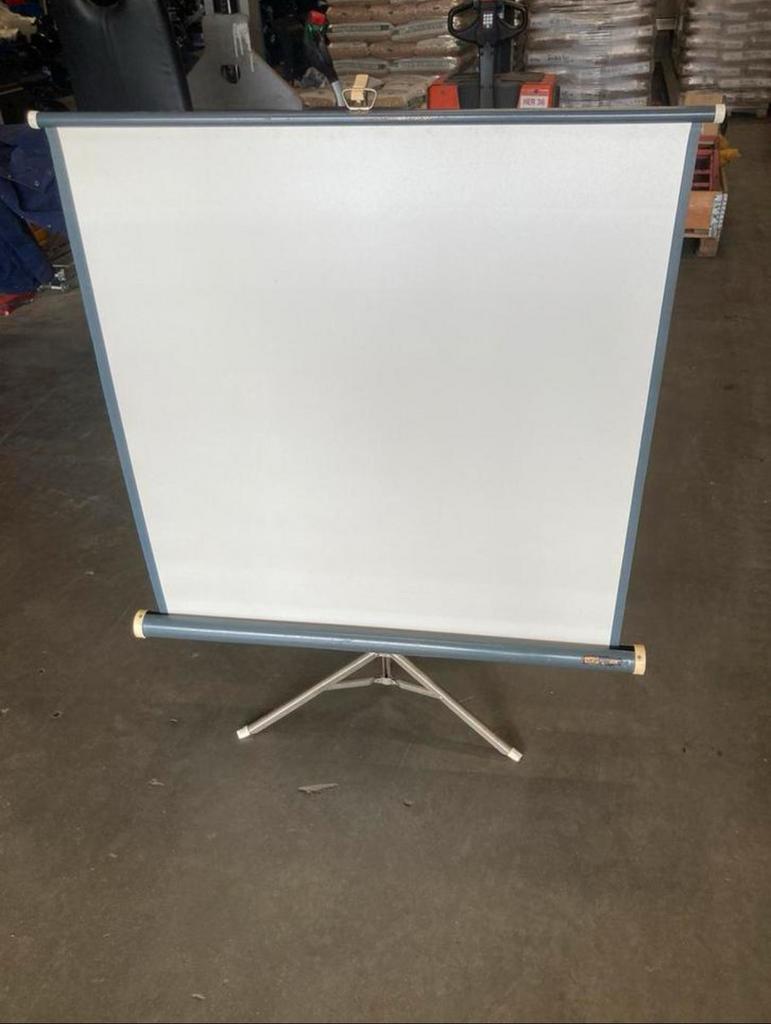 Oud vintage dia projectie scherm doek diaprojector, Audio, Tv en Foto, Diaprojectoren, Ophalen