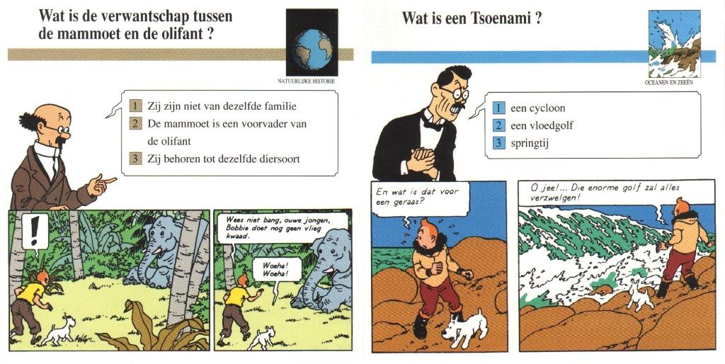 Kuifje infokaarten, Verzamelen, Ophalen, Kuifje, Nieuw