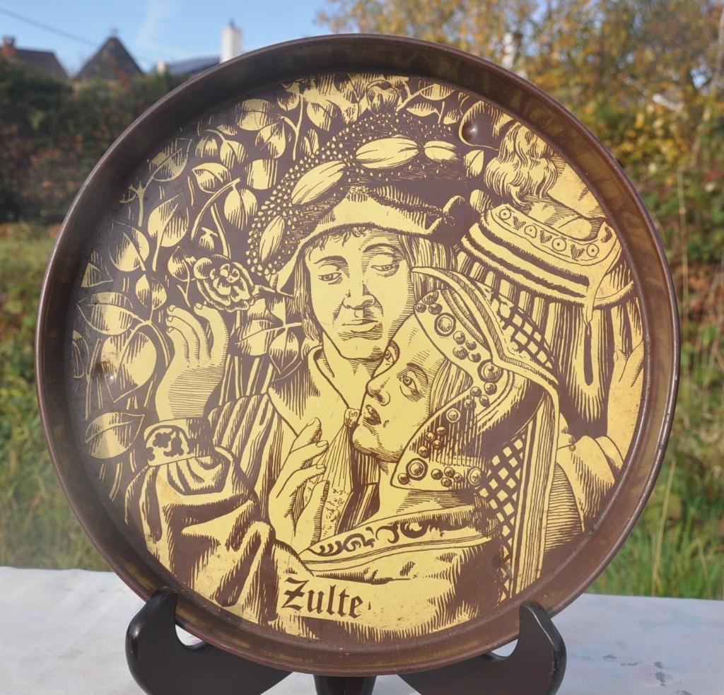plateau de brasserie en metal biere zulte, Enlèvement ou Envoi, Utilisé, Autres types, Autres marques