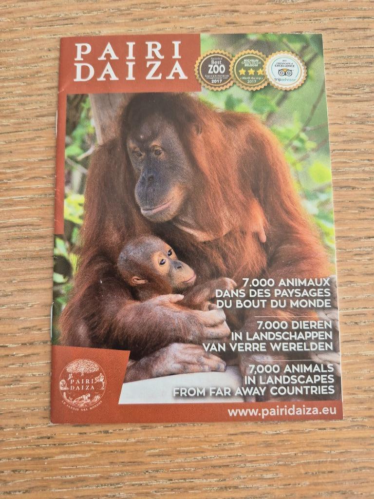 folder Pairi Daiza 2017, Enlèvement ou Envoi, Comme neuf