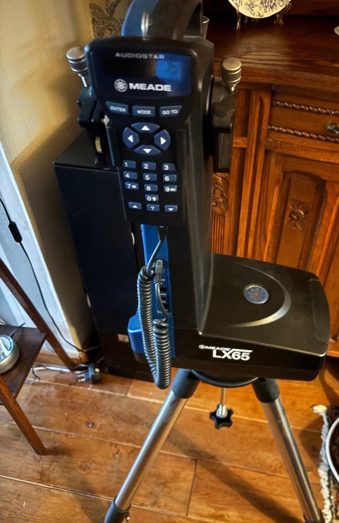 Meade LX65 goto montering als nieuw, TV, Hi-fi & Vidéo, Matériel d'optique | Télescopes, Enlèvement ou Envoi, Comme neuf, Pièces ou Accessoires
