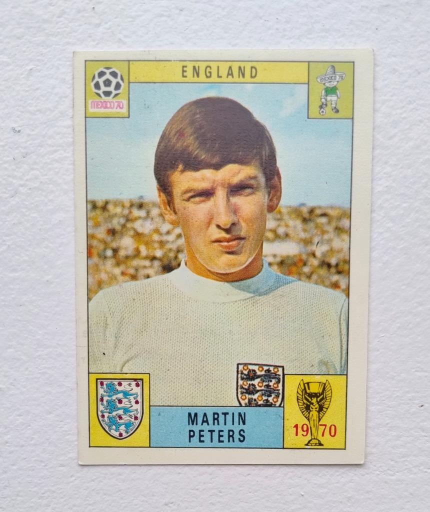 Panini Mexico '70 : Martin Peters, Enlèvement ou Envoi, Comme neuf