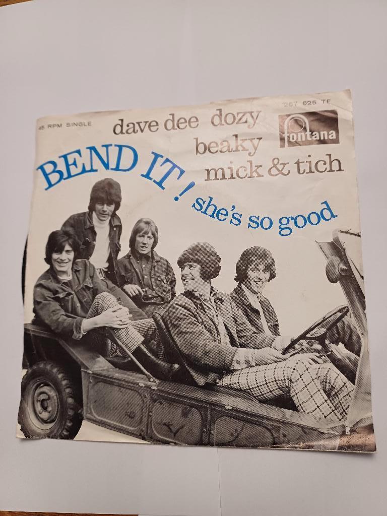 SINGLE DAVE DEE DOZY BICKY MICK AND TISH- BEND IT---, Enlèvement ou Envoi, Single, Utilisé, Pop
