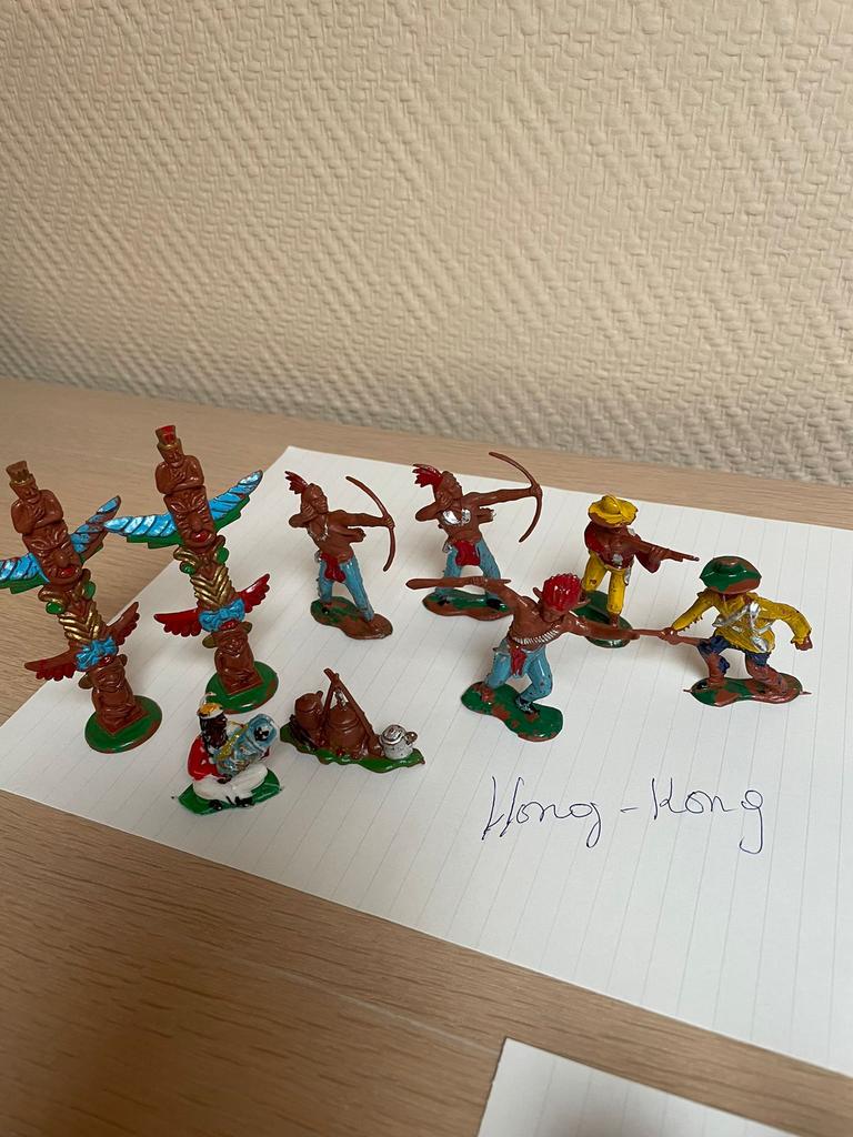 Verzameling cowboy’s en indianen., Antiek en Kunst, Ophalen of Verzenden