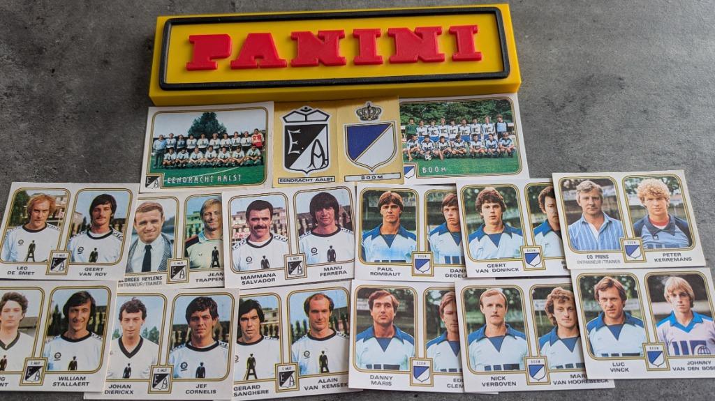 PANINI FOOTBALL 81 E. AALST / FC BOOM 15 STICKERS  1981, Verzenden