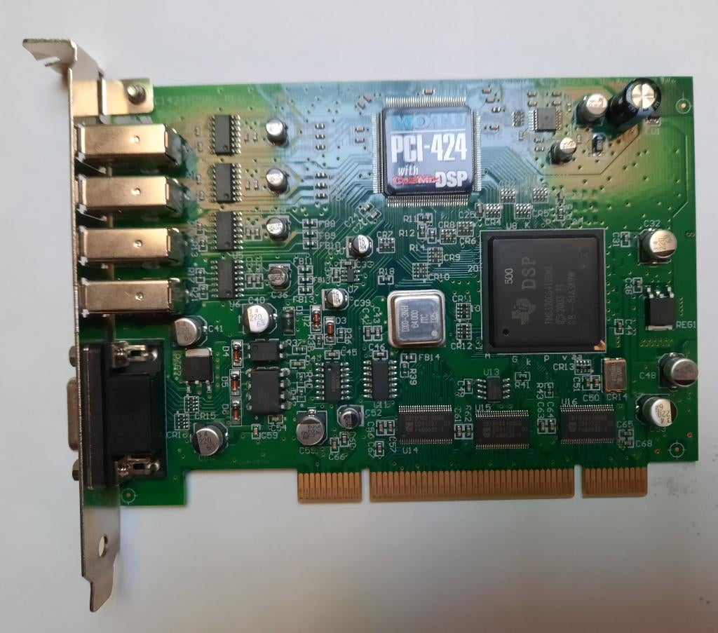 MOTU carte PCI-424, Enlèvement ou Envoi, Comme neuf, Audio