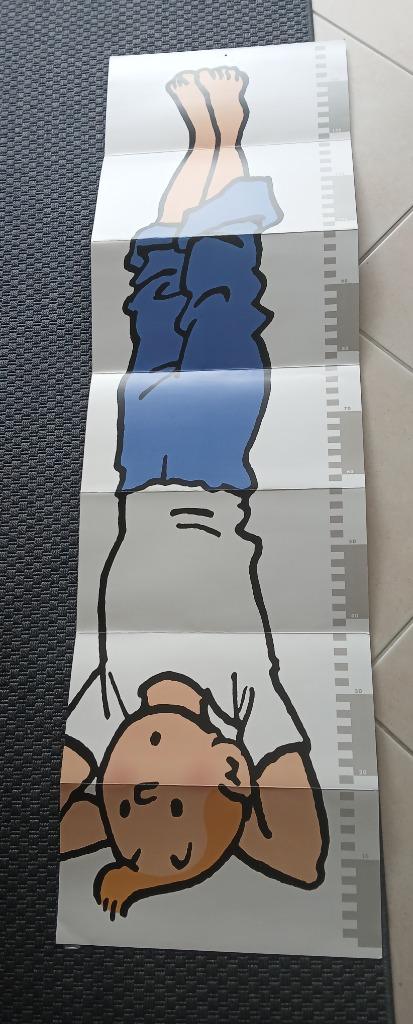 Toise Tintin en carton, Enlèvement, Comme neuf