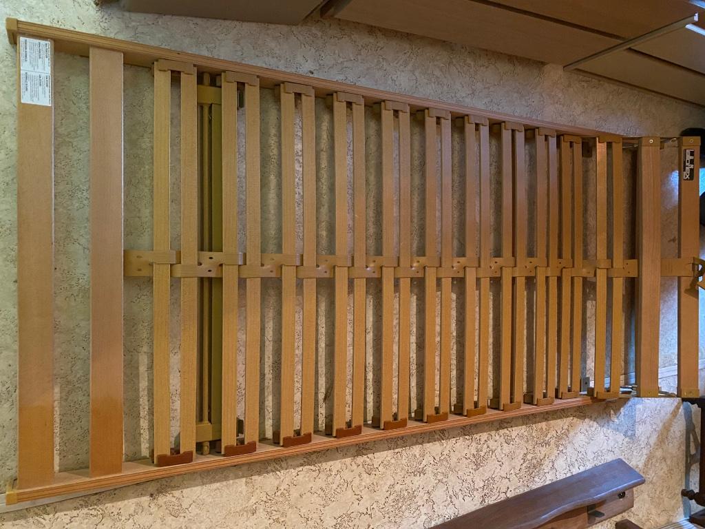 Lattenbodem Lattoflex enkelbed, Huis en Inrichting, Ophalen, 90 cm, Eenpersoons, Zo goed als nieuw