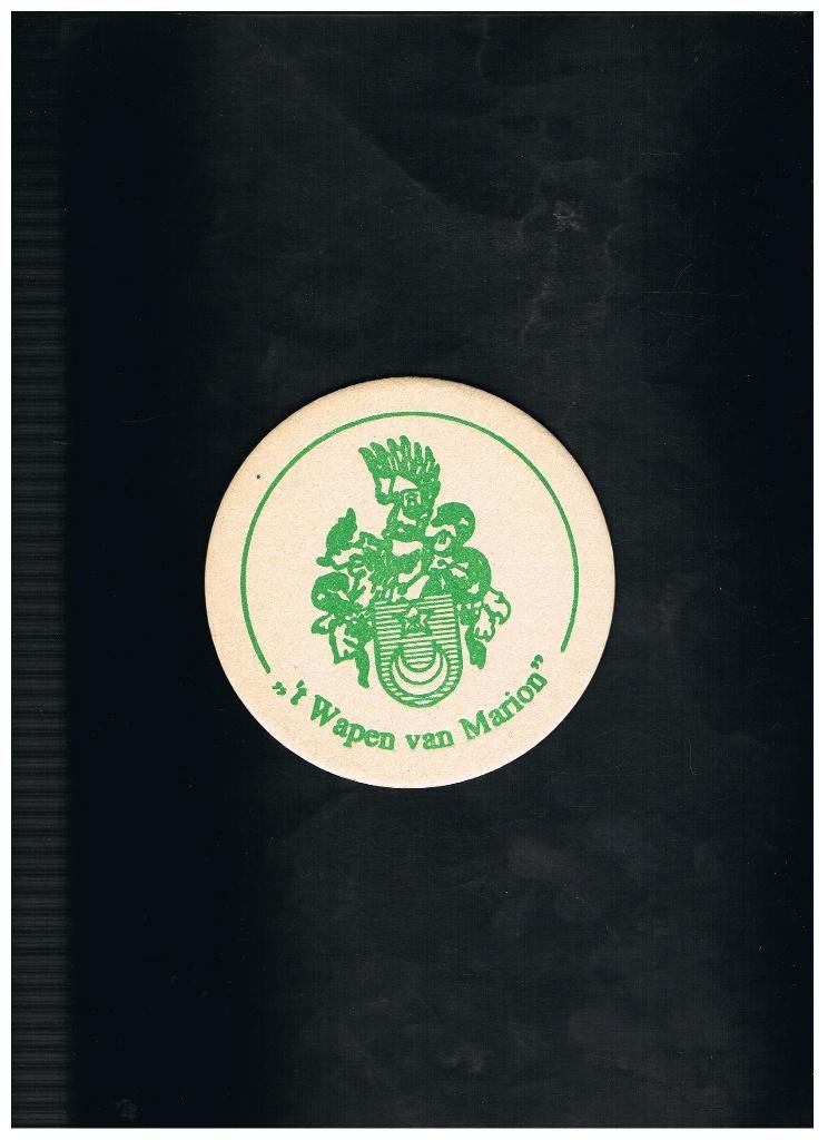 BIERVILTJE 'T WAPEN VAN MARION, Ophalen of Verzenden, Nieuw, Viltje(s)