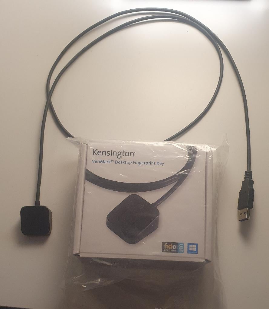Capteur d'empreinte Kensington Verimark Desktop, Computers en Software, Dockingstations, Ophalen of Verzenden, Zo goed als nieuw