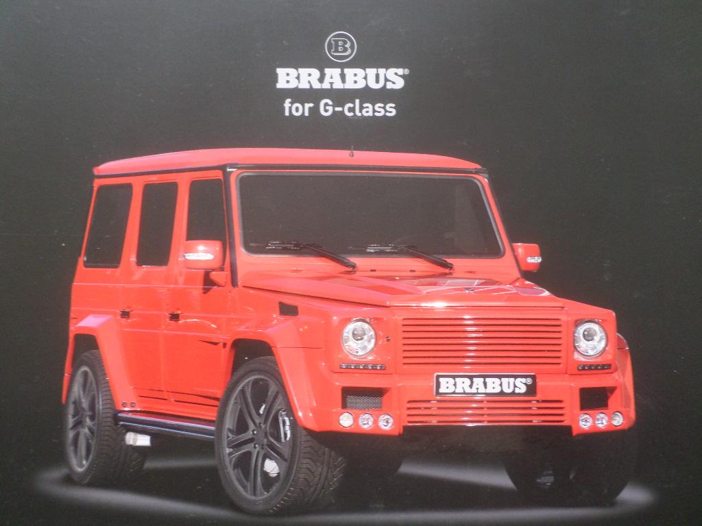 Mercedes Brabus G Klasse 2012 Brochure, Ophalen of Verzenden, Mercedes