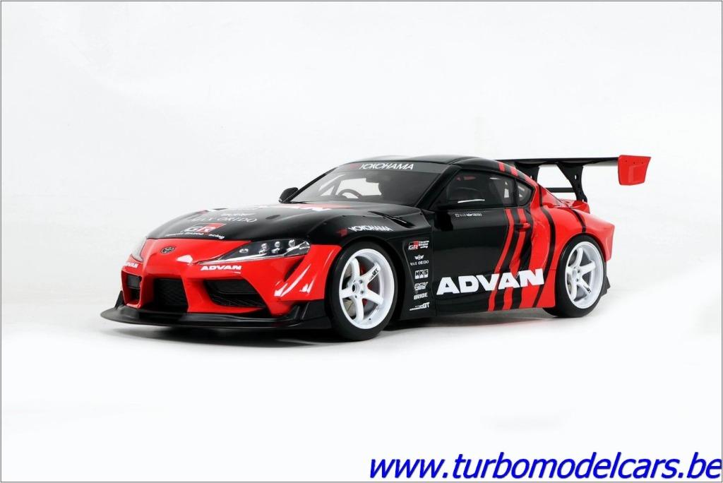 Toyota Supra GR By Advan 2020 1/18 GT Spirit, Verzenden, Nieuw, Auto, Overige merken