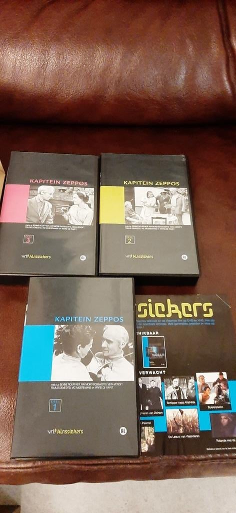 Cassettes VHS Captain Zeppos Vintage, Collections, Enlèvement ou Envoi