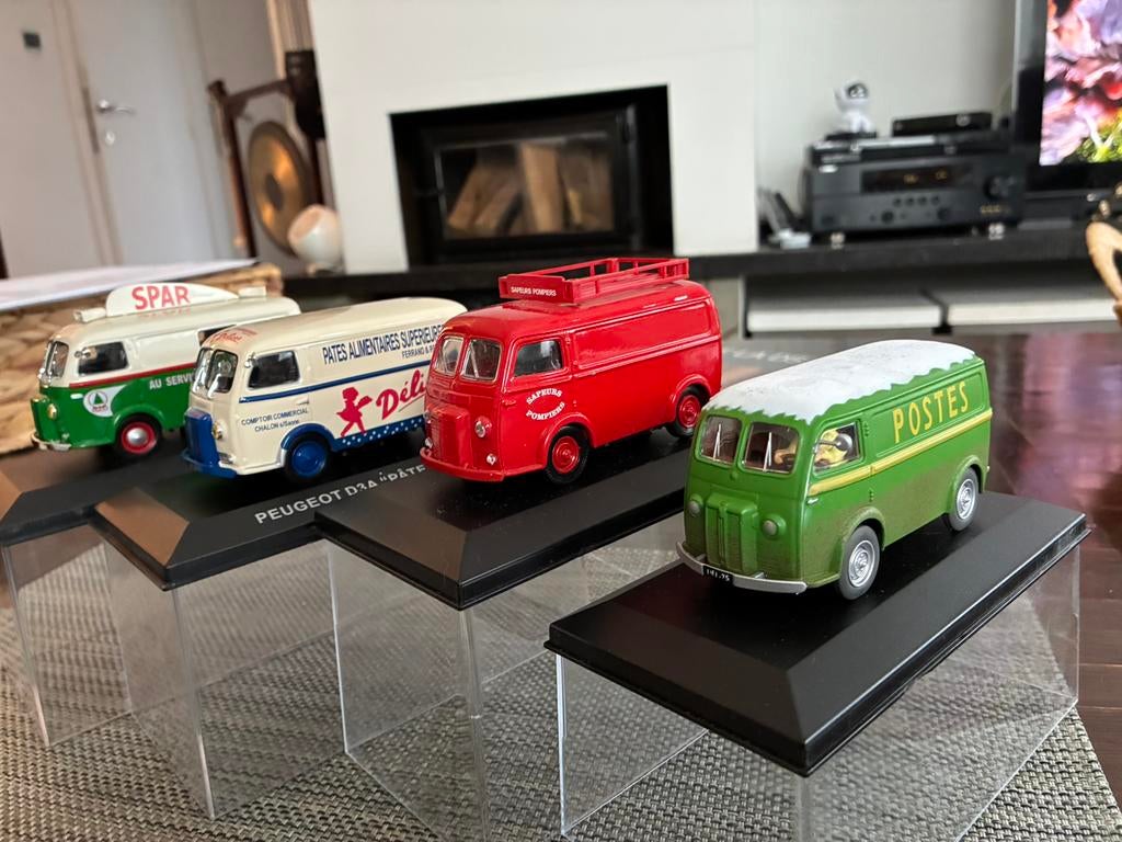 collection Peugeot d3a d4a ixo solido eligor altaya, Enlèvement, Comme neuf, Solido