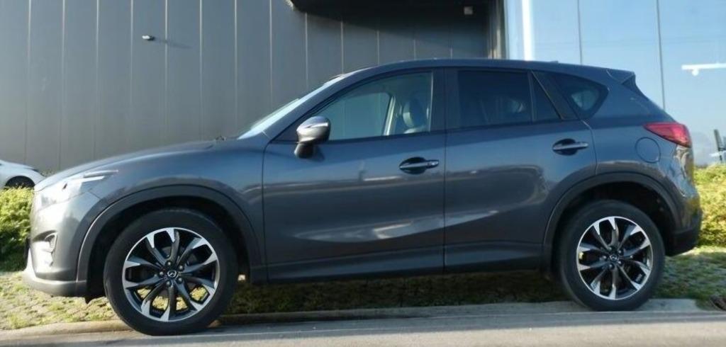 Mazda CX5 Ginza topuitvoering, Autos, Mazda, Cuir, Argent ou Gris, Euro 6, Boîte manuelle