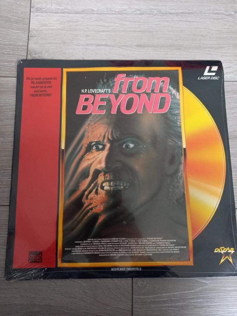Laserdisc From beyond - H.P Lovecraft, Vanaf 16 jaar, Ophalen, Nieuw in verpakking