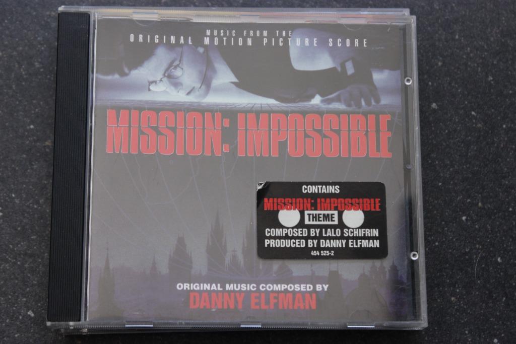 CD SOUNDTRACK - MISSION IMPOSSIBLE - DANNY ELFMAN, Cd's en Dvd's, Ophalen of Verzenden, Zo goed als nieuw