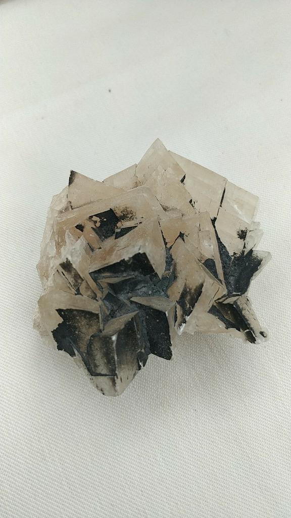 Calciet met Mangaan-oxide, Ophalen of Verzenden, Mineraal