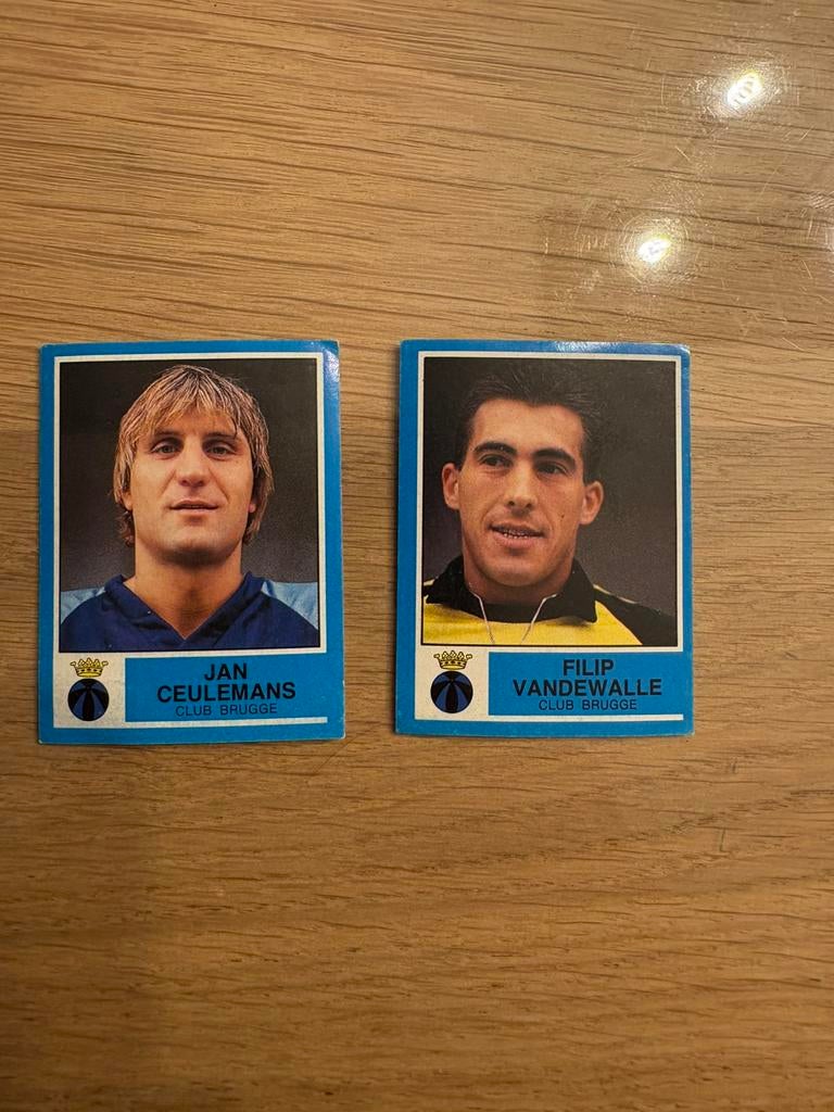 Panini stickers Club Brugge 1986-1987, Ophalen, Nieuw, Meerdere stickers