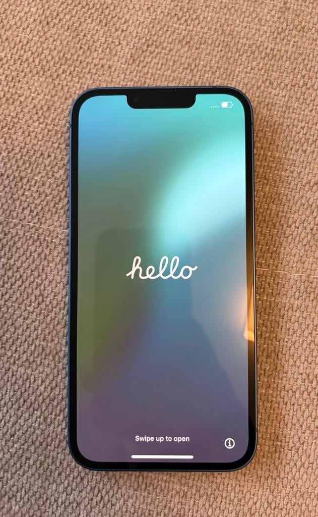 Iphone 13 blauwe 128 GB, Telecommunicatie, Mobiele telefoons | Apple iPhone, Zo goed als nieuw, 128 GB, iPhone 13, Blauw, Ophalen