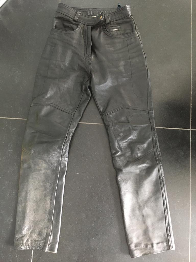 Lederen broek - maat 40, Ophalen, Tweedehands, Heren, Broek | leer